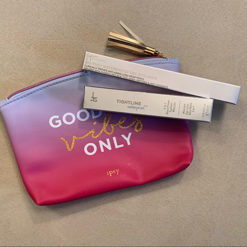 NWT It no tug eyeliner & tightline 3 in 1 mascara
